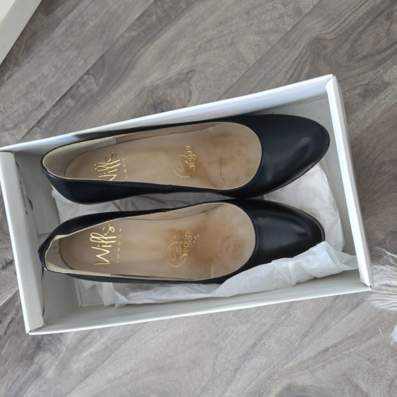 Vegan heels black cruelty free Will's of London - Picture 4 of 4